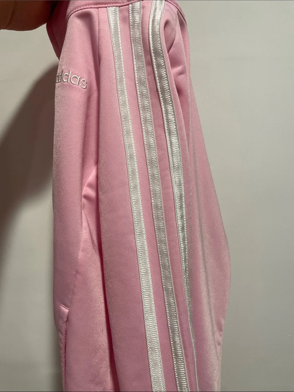 adidas Pink Kids Two-Piece Track Jacket and Pants